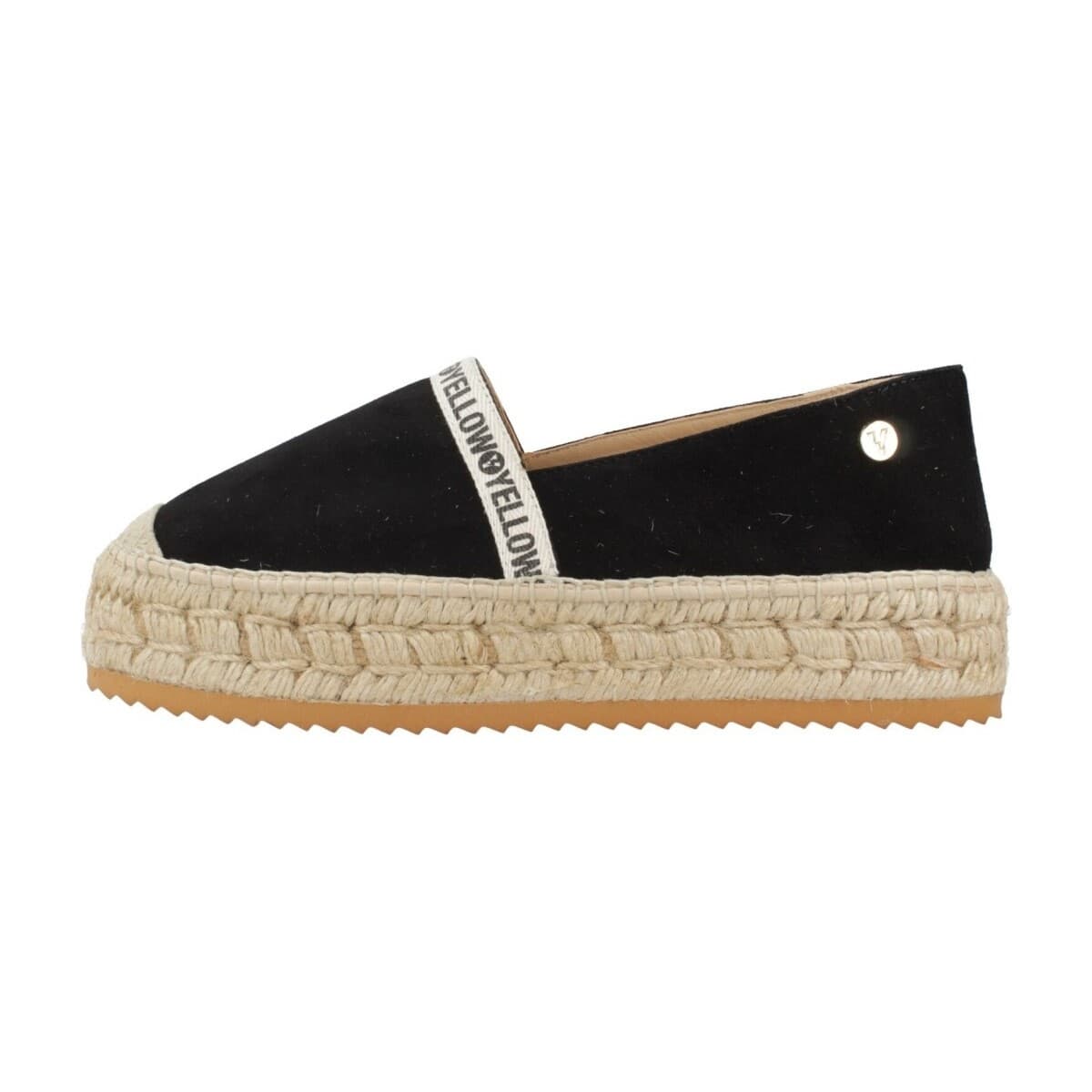 Women's Espadrilles Yellow Black