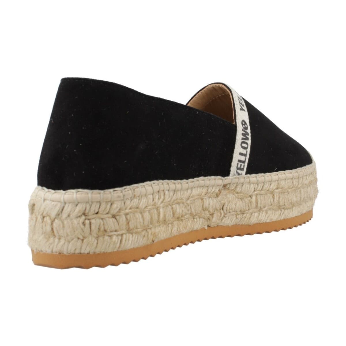 Women's Espadrilles Yellow Black