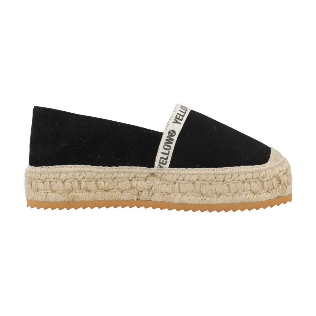 Women's Espadrilles Yellow Black