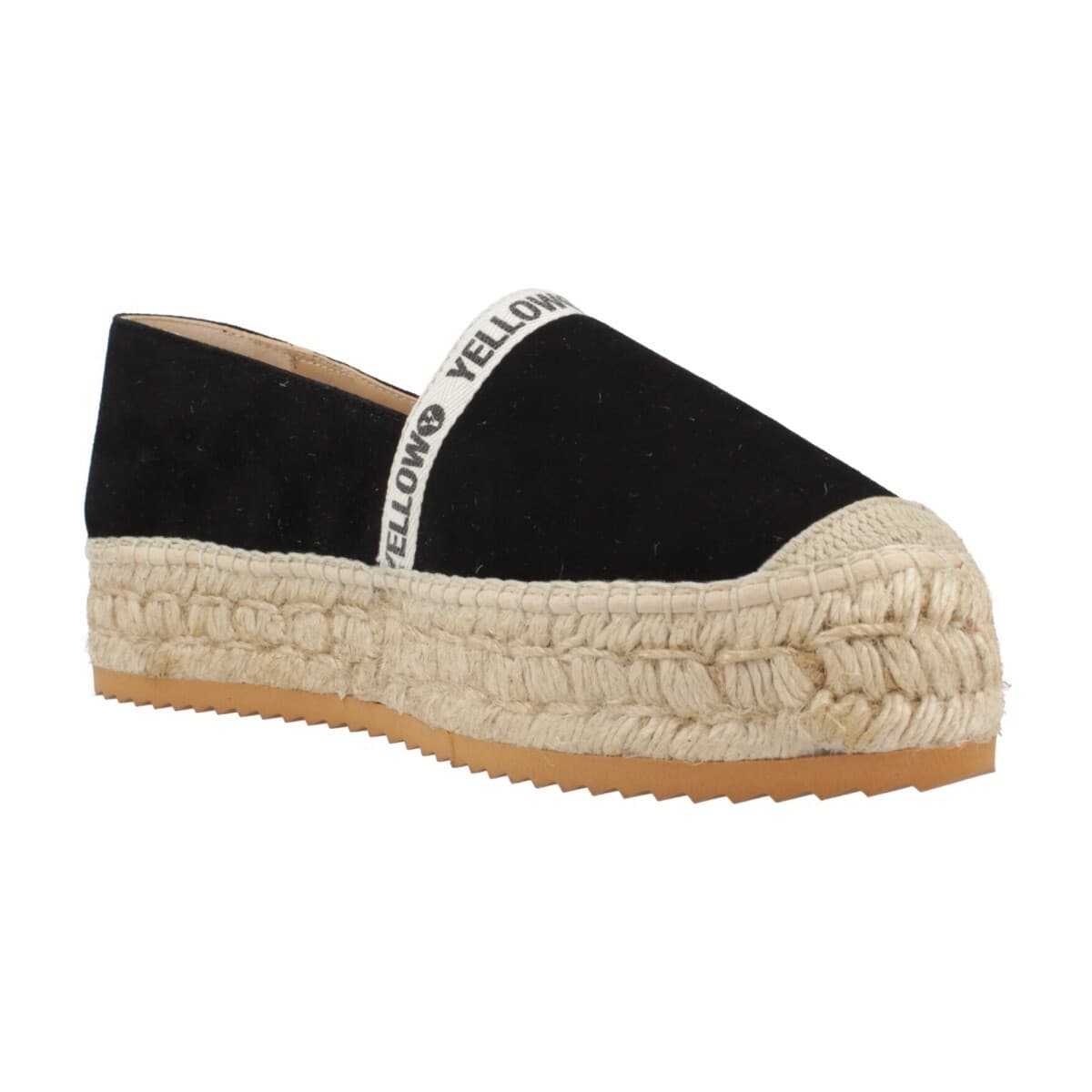 Women's Espadrilles Yellow Black