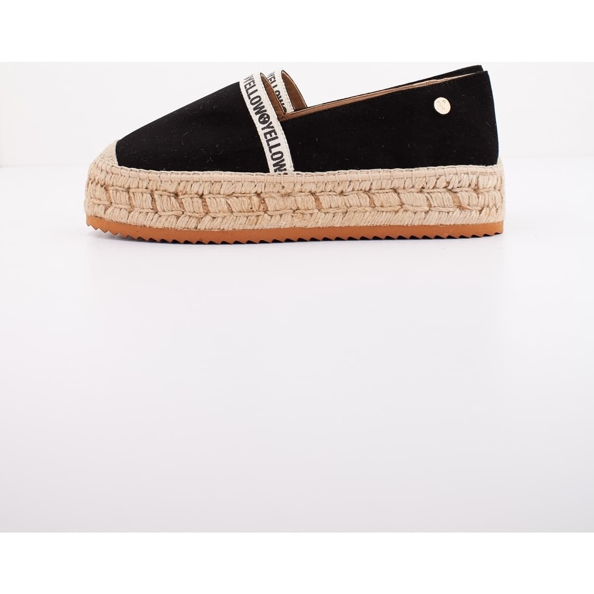 Women's Espadrilles Yellow Black