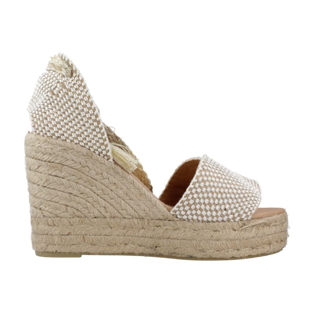 Women's Espadrilles Yellow Brown
