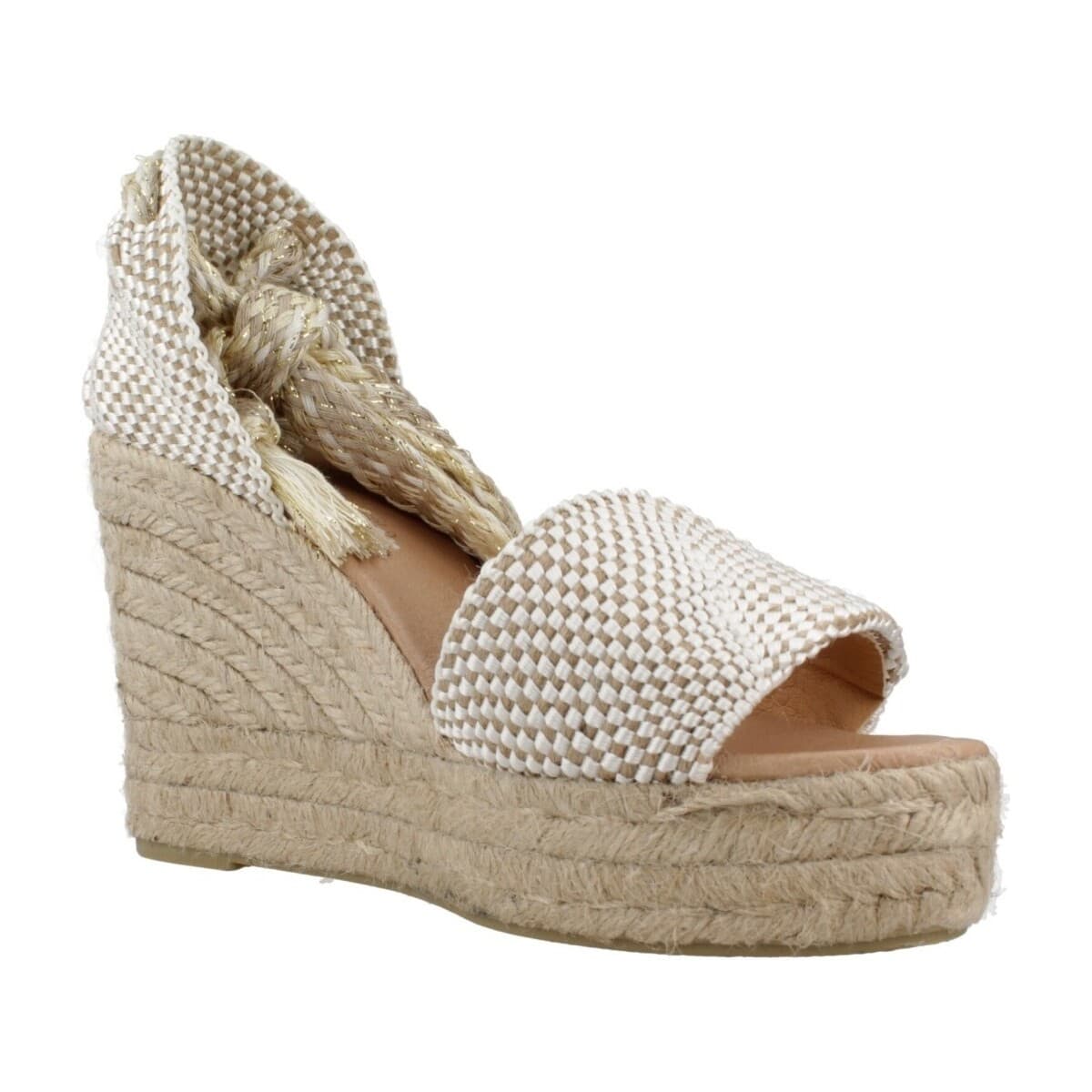 Women's Espadrilles Yellow Brown