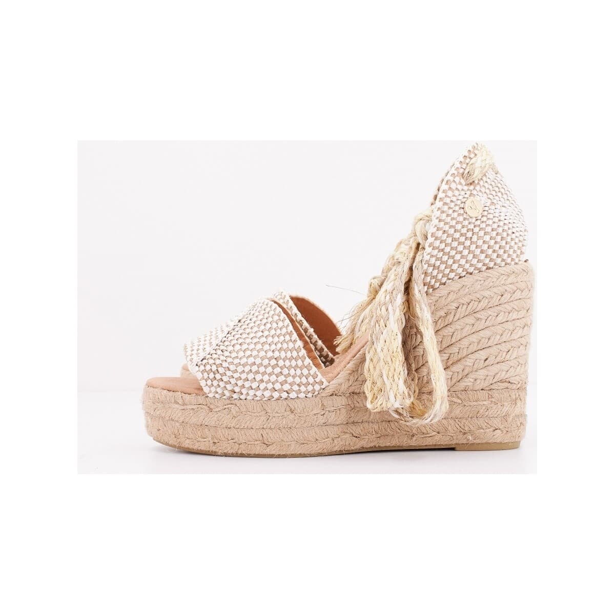 Women's Espadrilles Yellow Brown