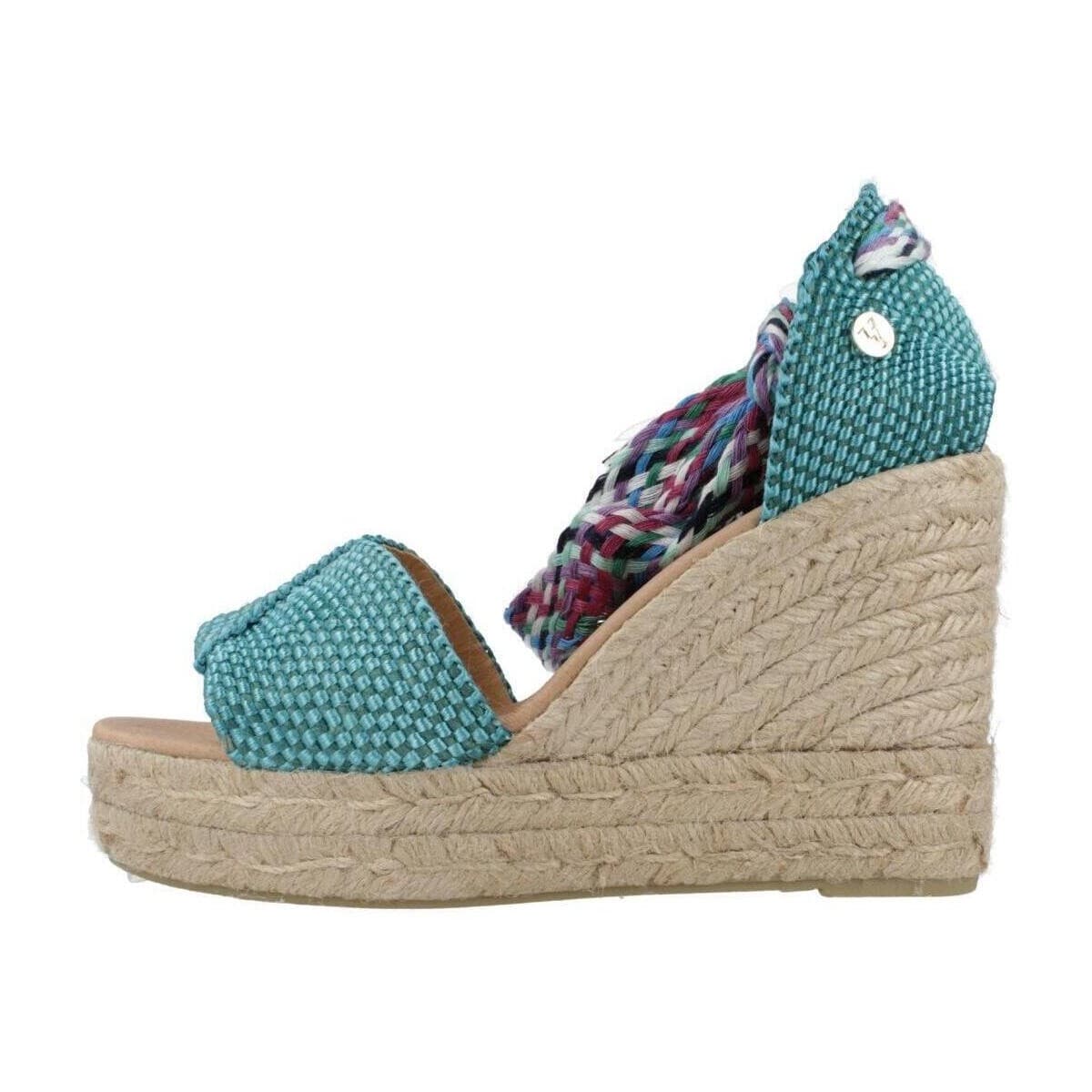 Women's Espadrilles Yellow Blue