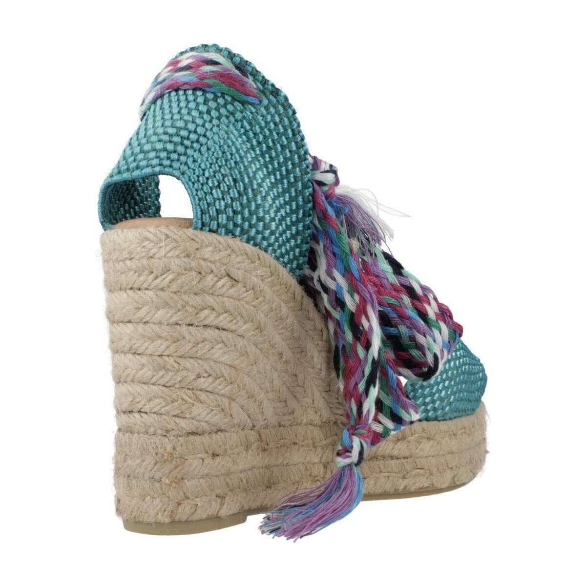 Women's Espadrilles Yellow Blue