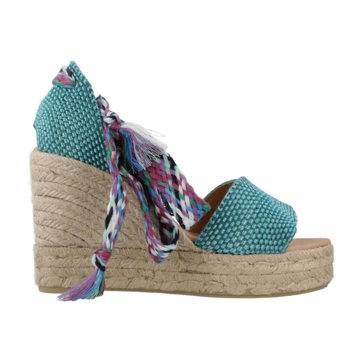 Women's Espadrilles Yellow Blue