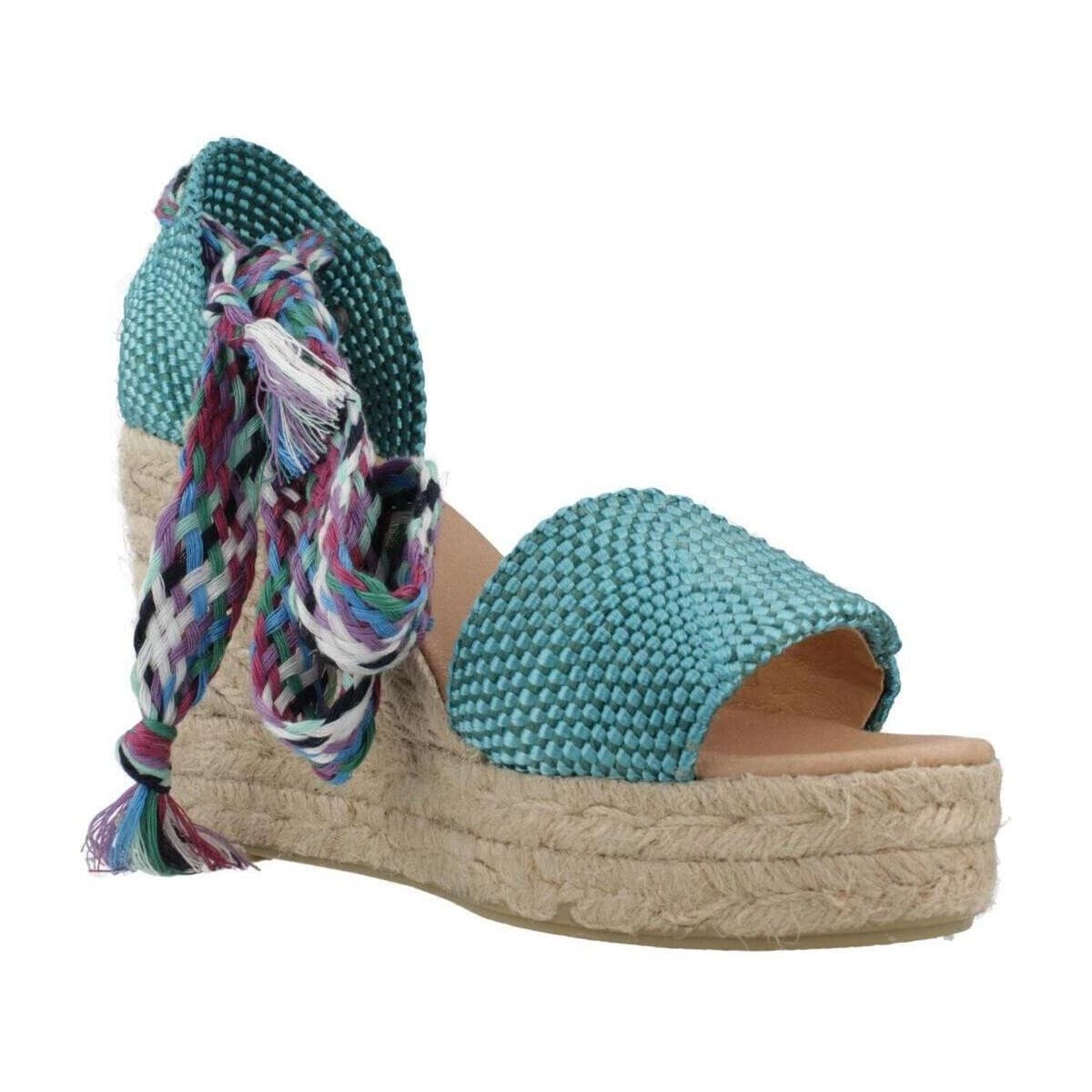 Women's Espadrilles Yellow Blue