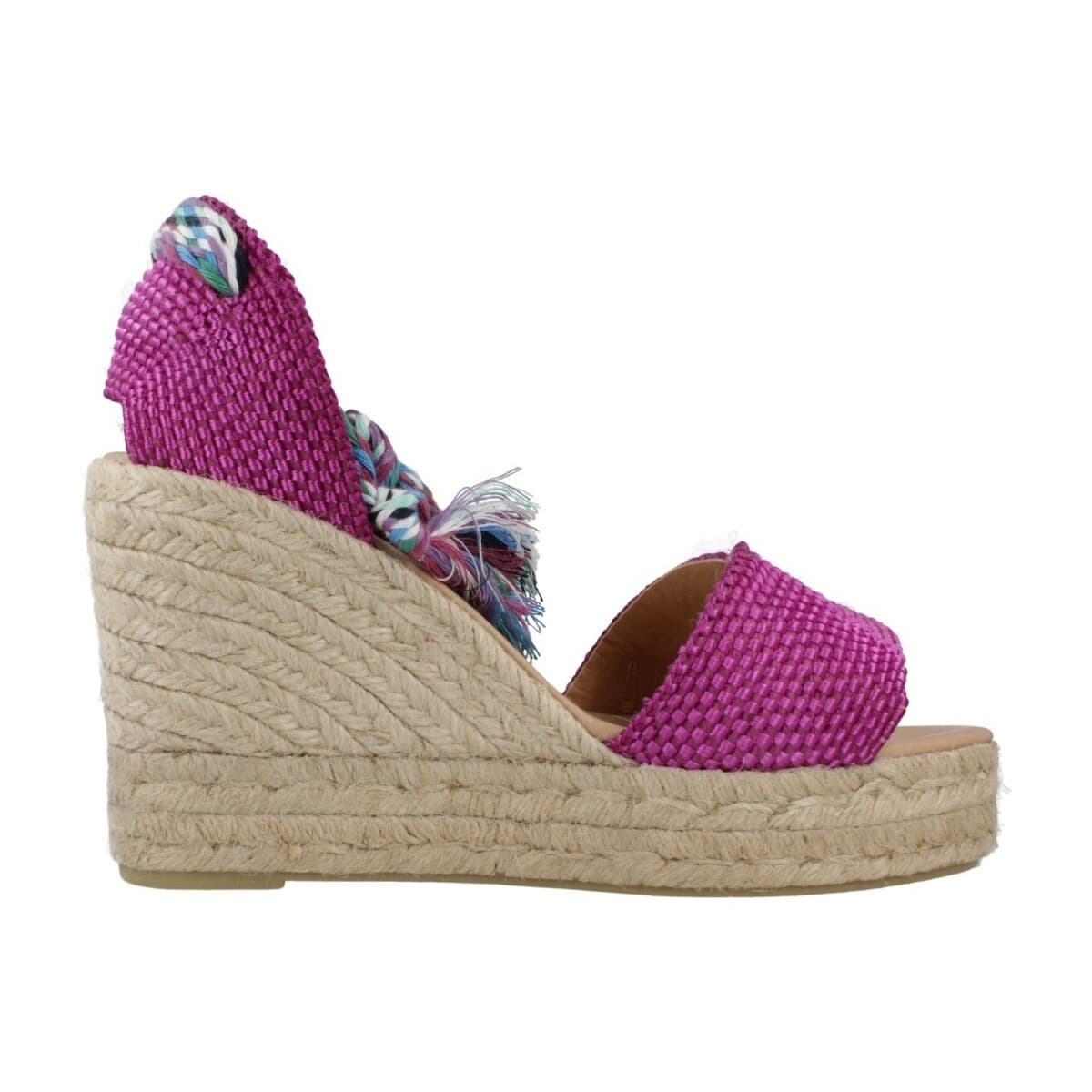 Women's Espadrilles Yellow Pink