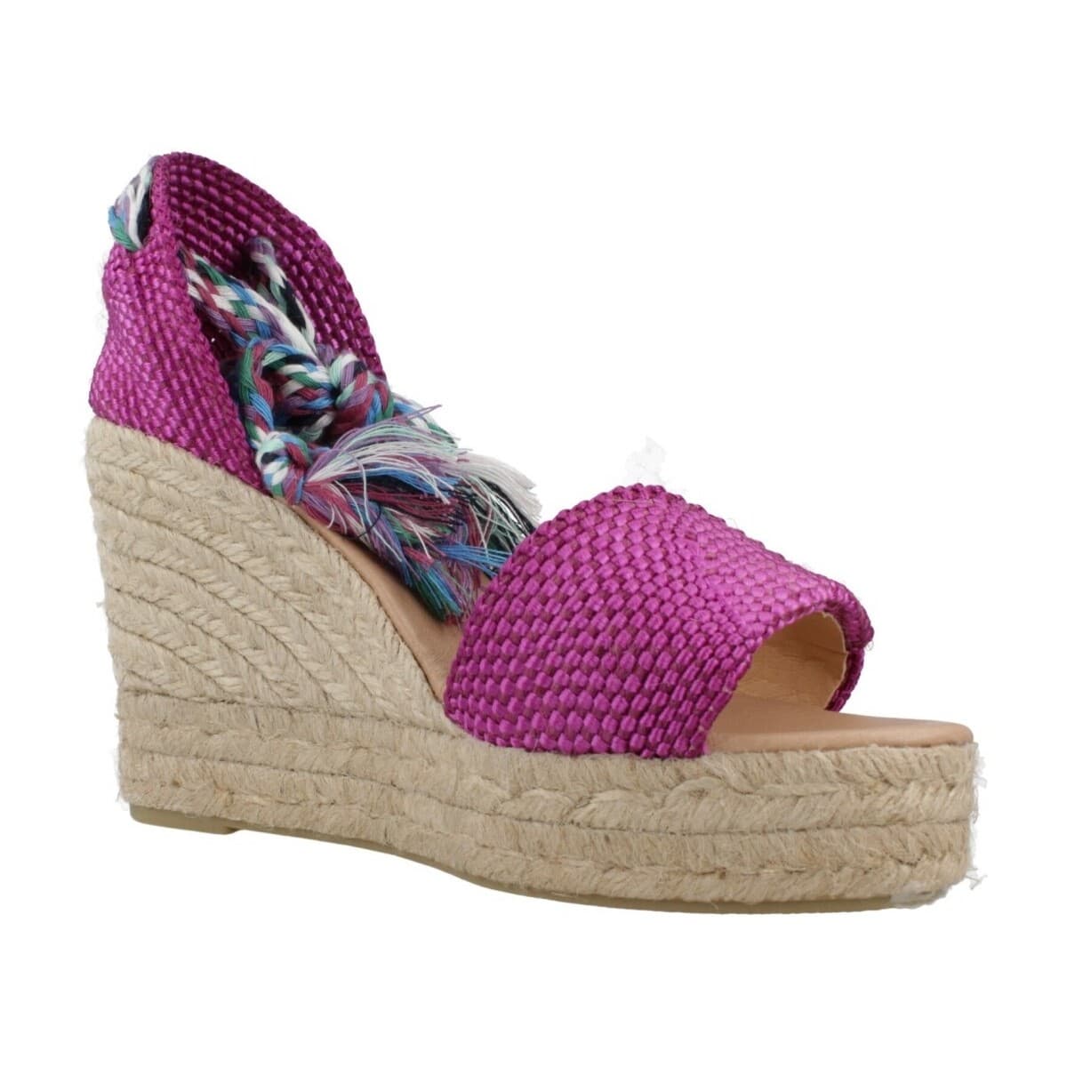 Women's Espadrilles Yellow Pink