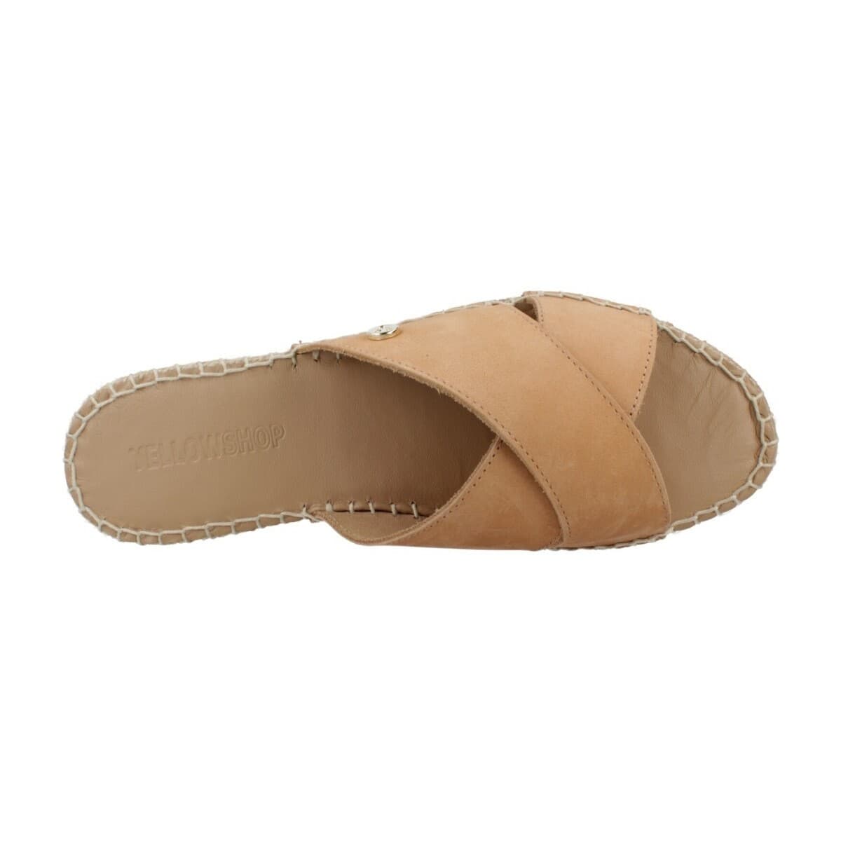 Women's Espadrilles Yellow Brown