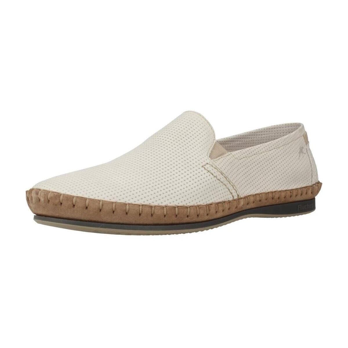 Men's Loafers Fluchos White