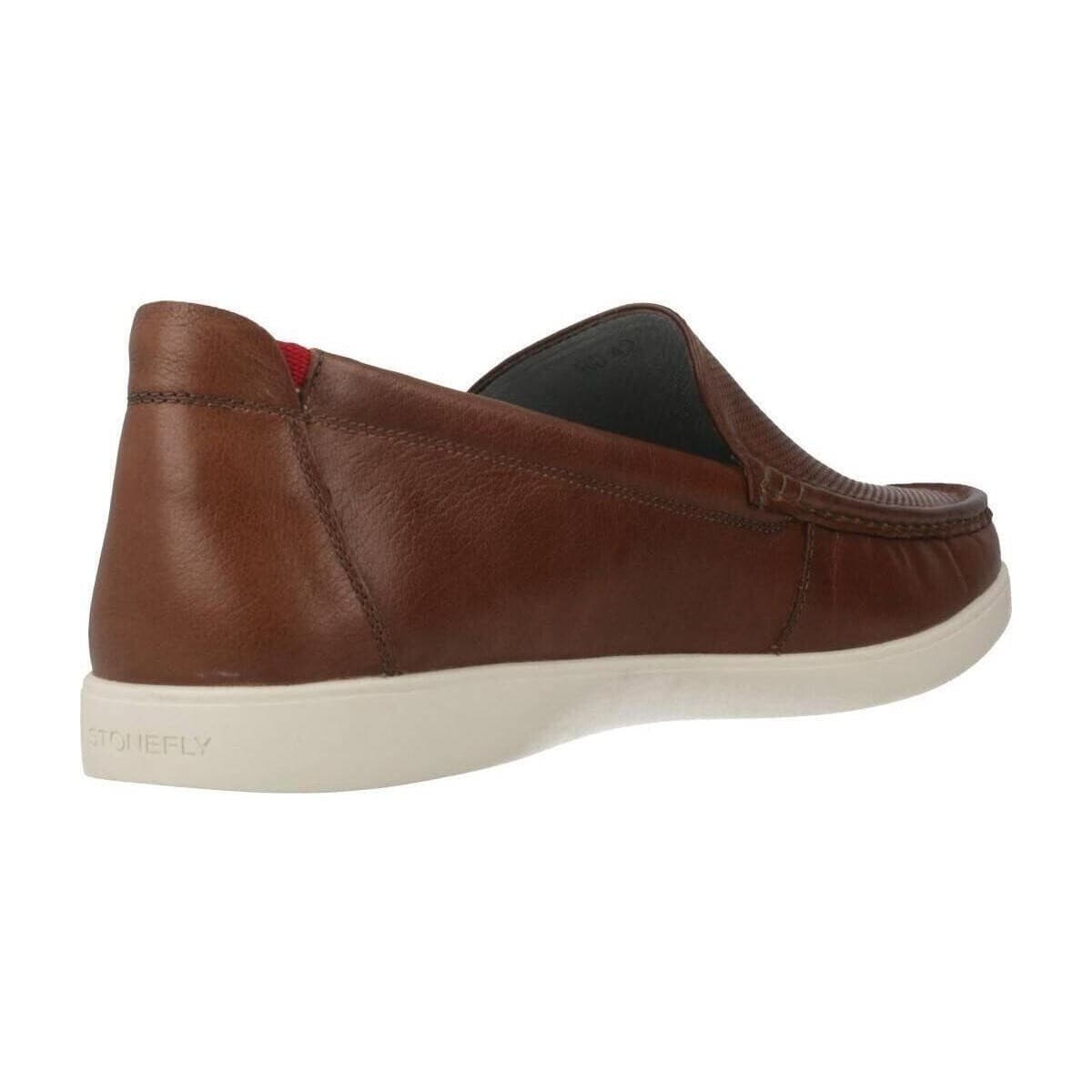 Men's Loafers Stonefly Brown