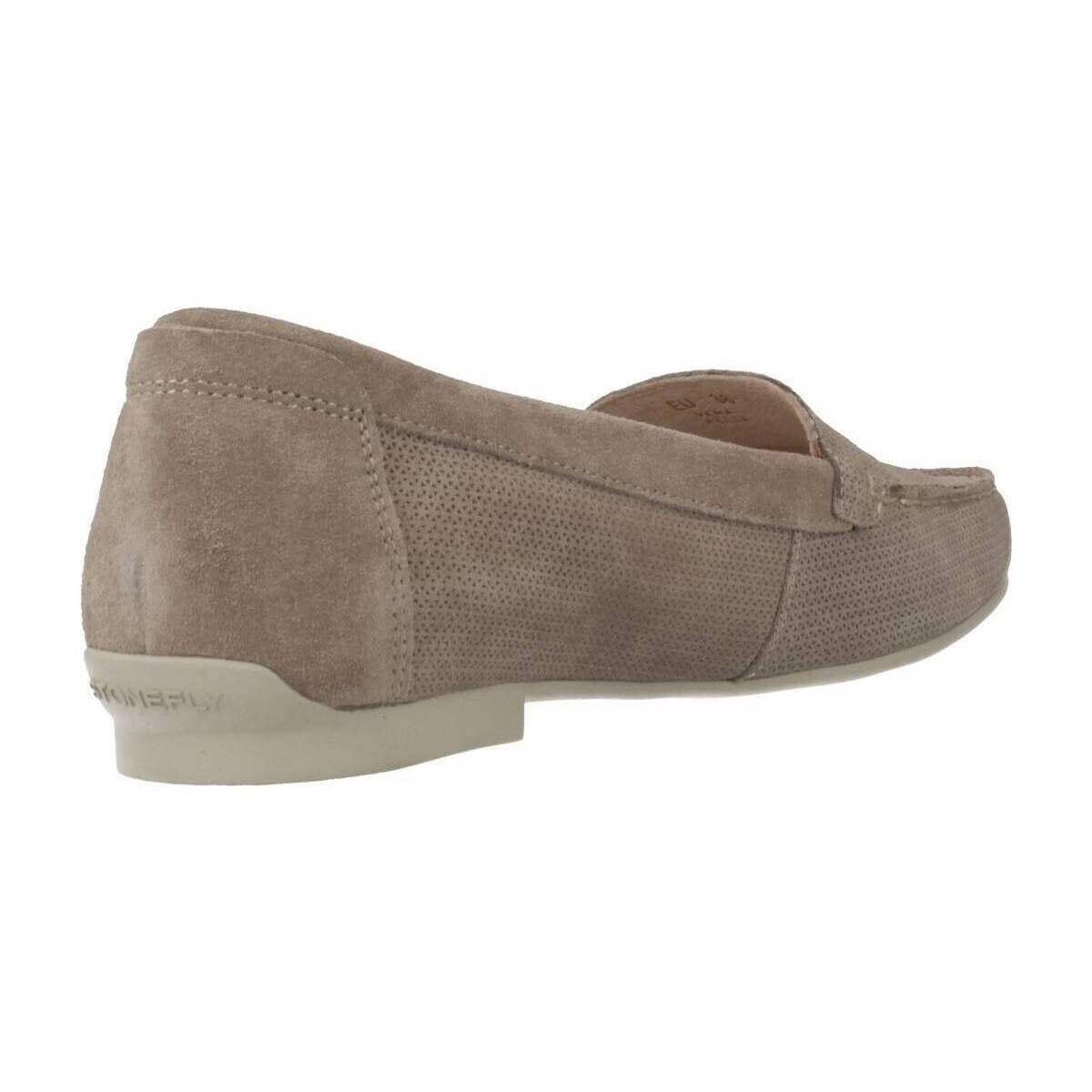 Women's Loafers Stonefly Brown