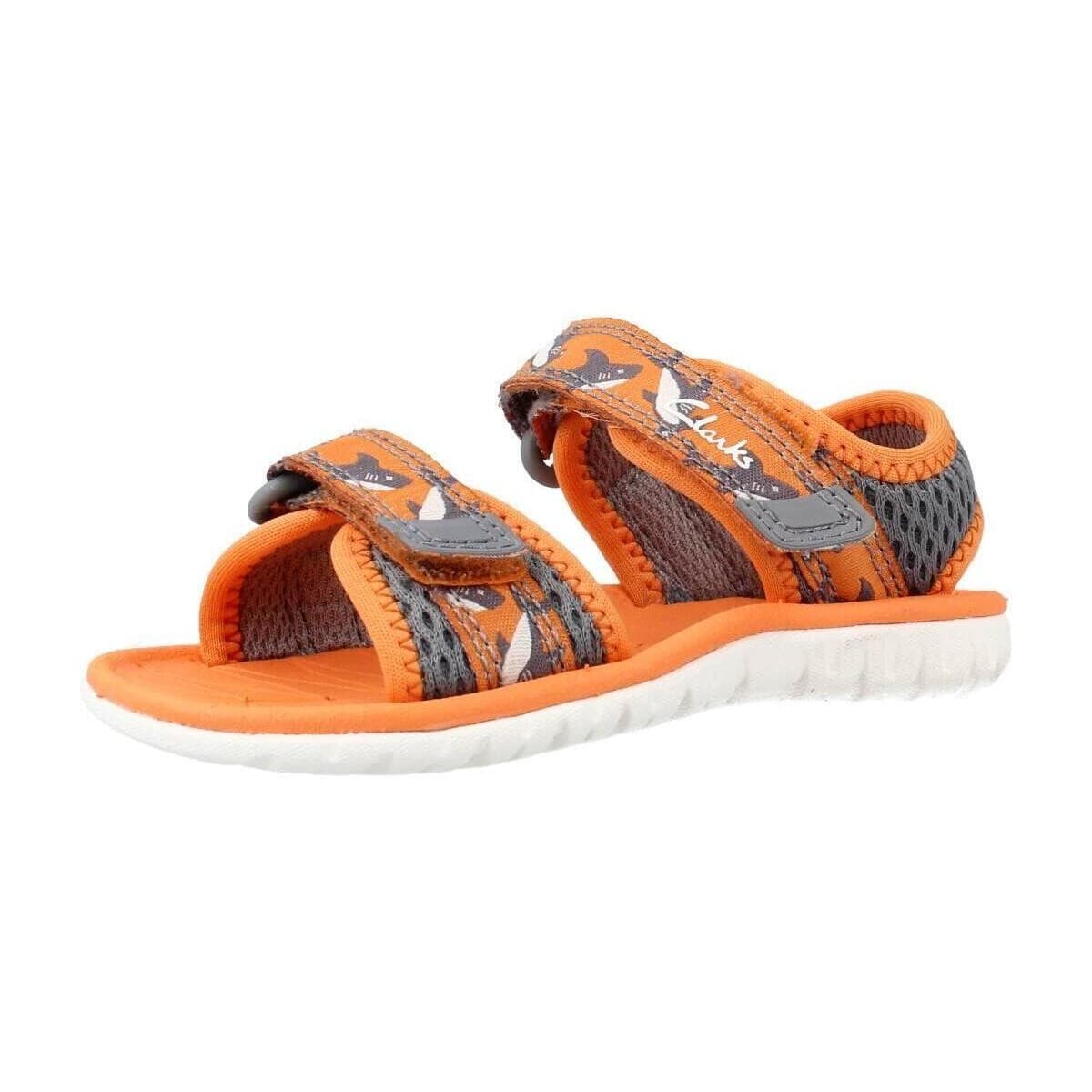 Boys' Flip Flops Clarks Orange