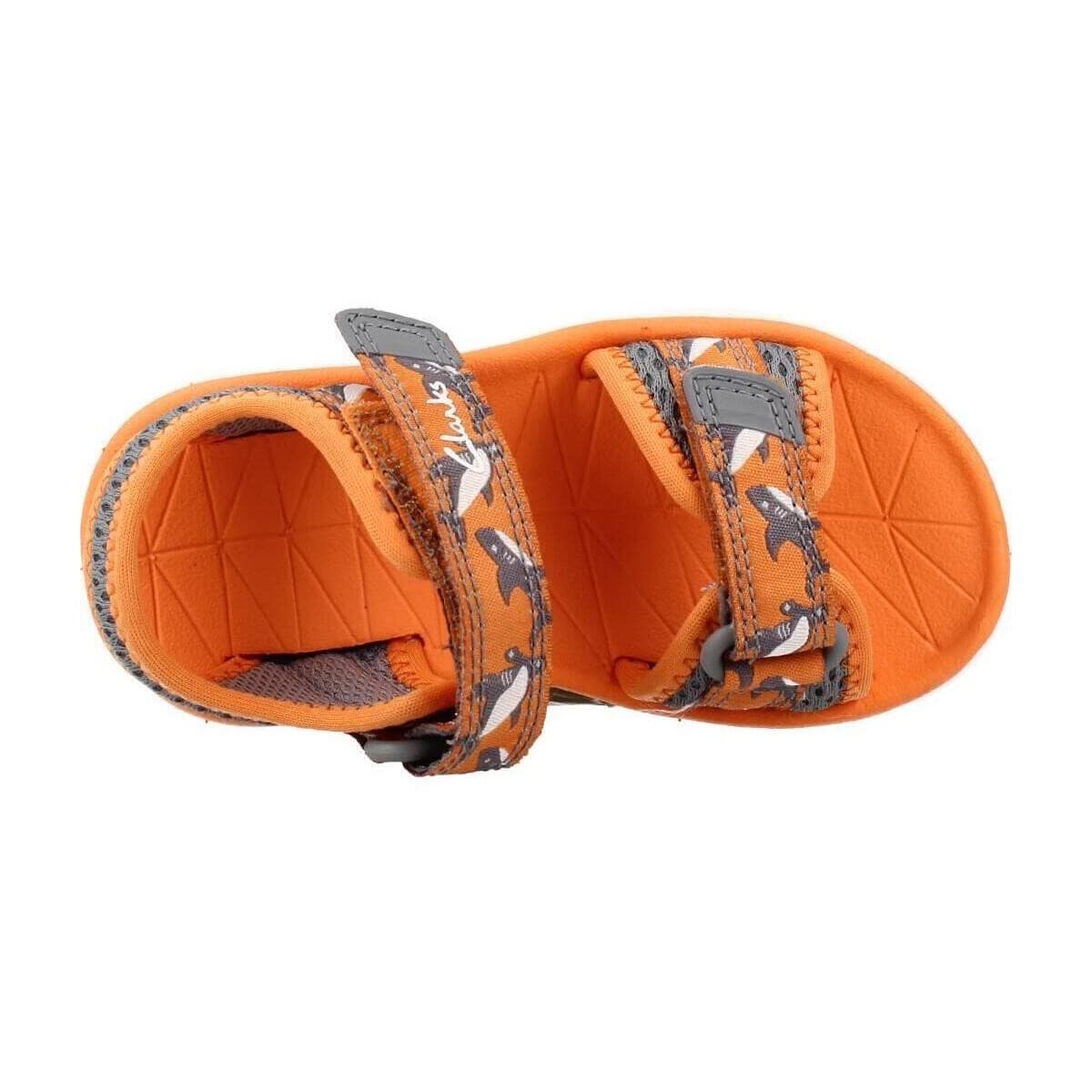 Boys' Flip Flops Clarks Orange