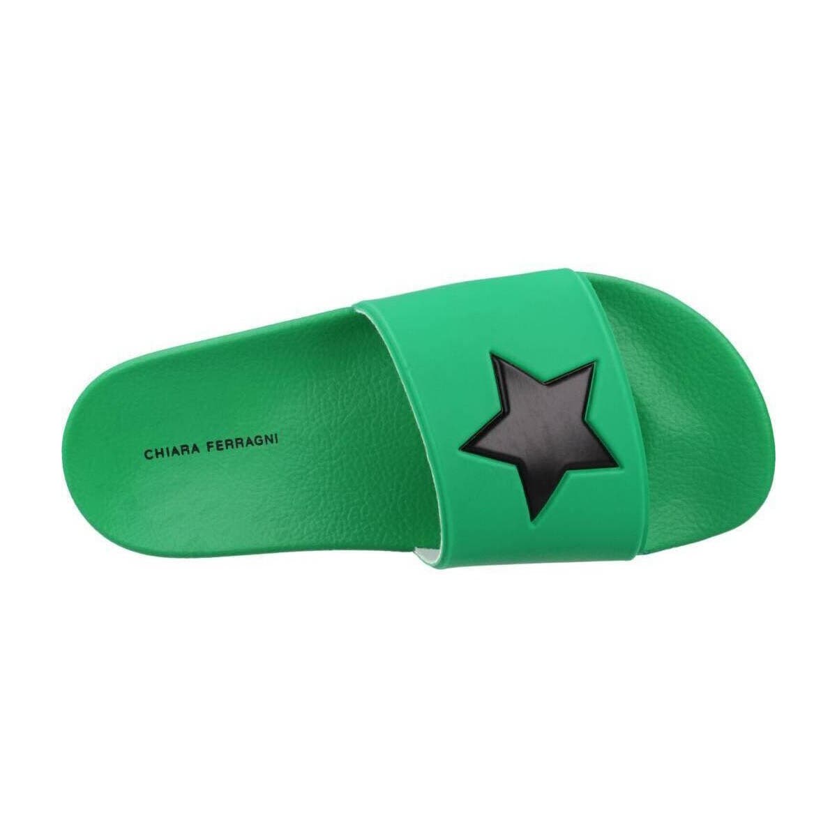 Women's Flip Flops Chiara Ferragni Green