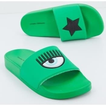 Women's Flip Flops Chiara Ferragni Green