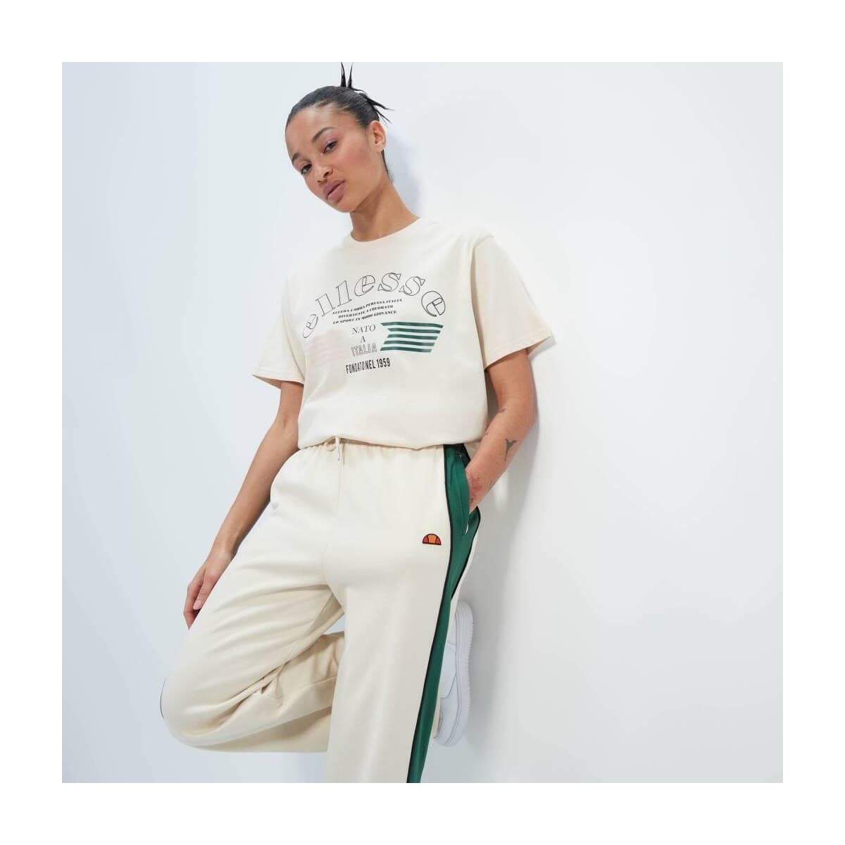 Women's T-Shirts Ellesse Beige