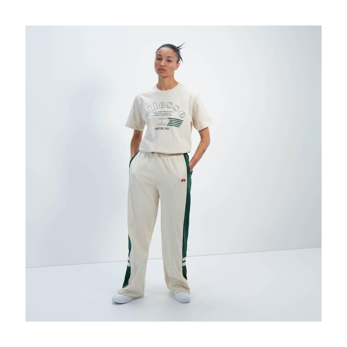 Women's T-Shirts Ellesse Beige