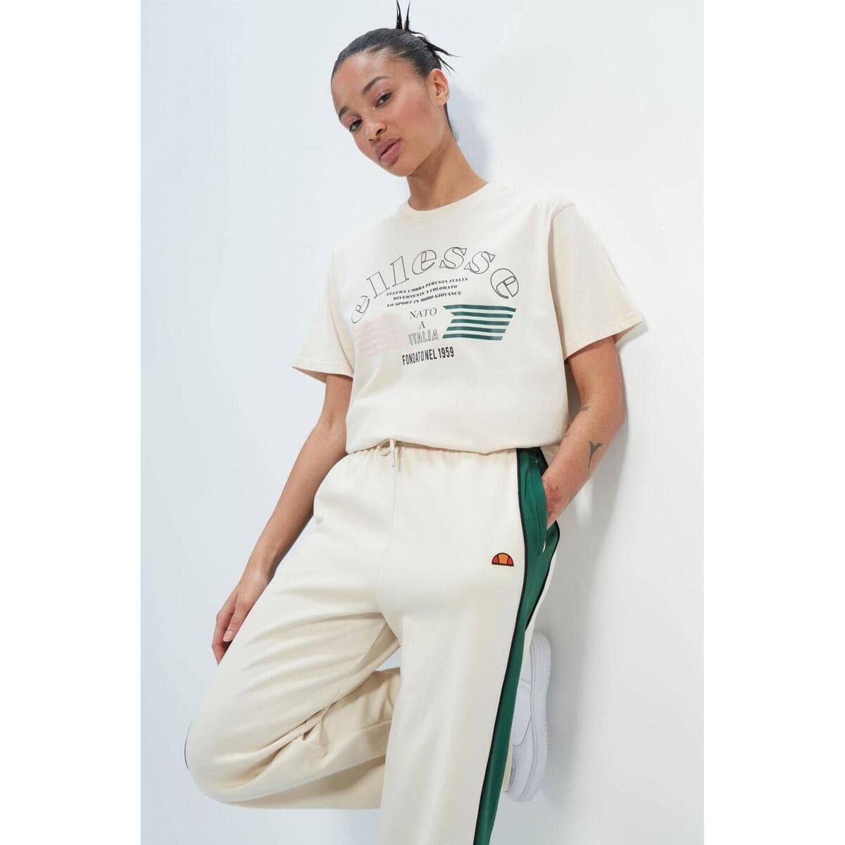 Women's T-Shirts Ellesse Beige