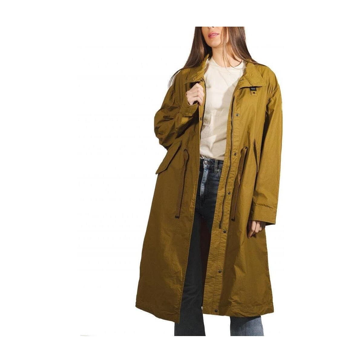 Παρκά Blauer Chubasquero Cortavientos Mujer Modèle Trench