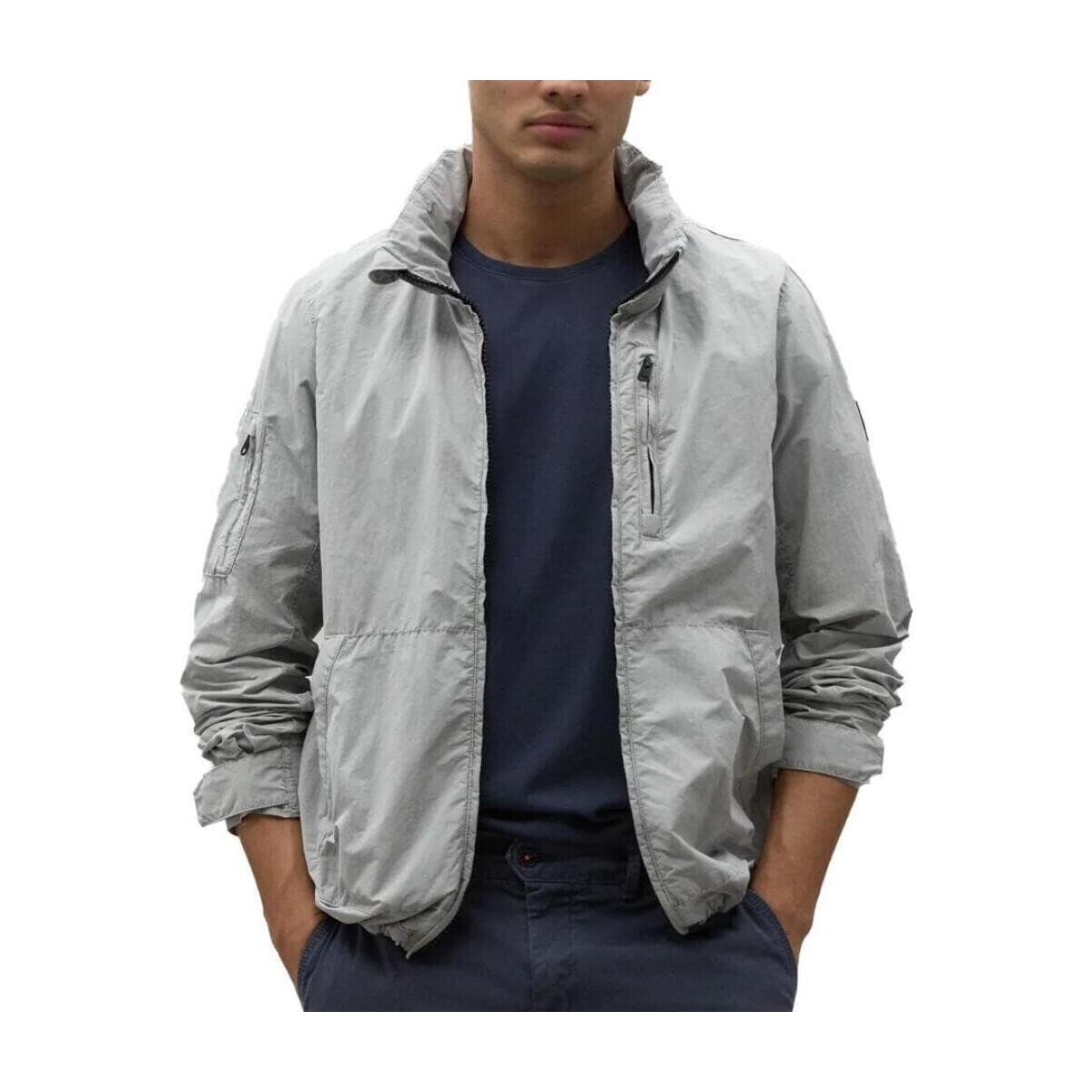 Men's Windbreakers Ecoalf Gray