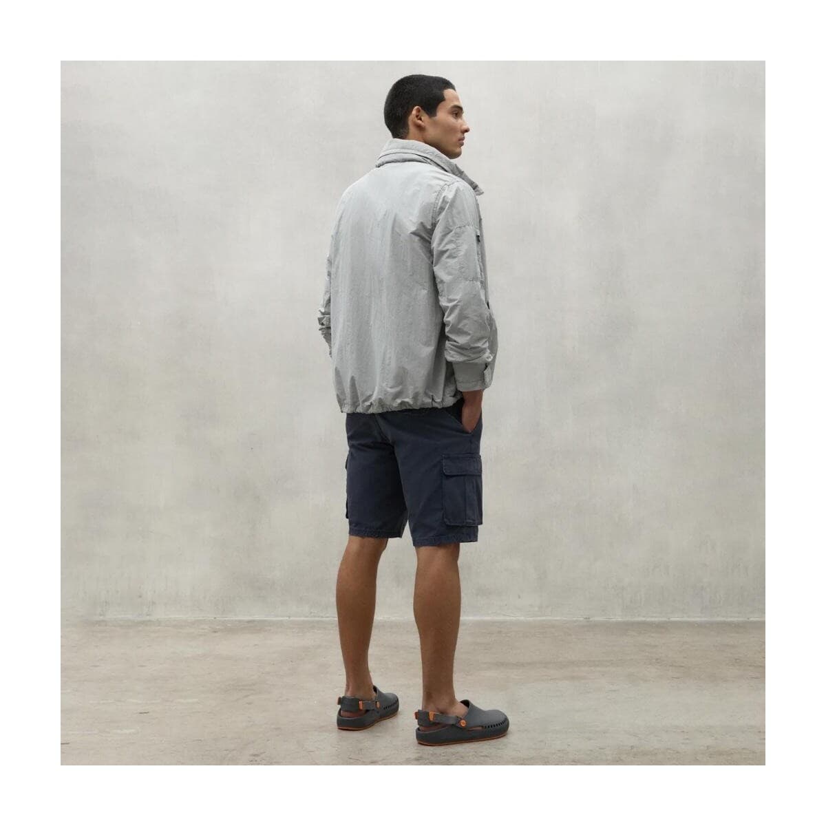 Men's Windbreakers Ecoalf Gray