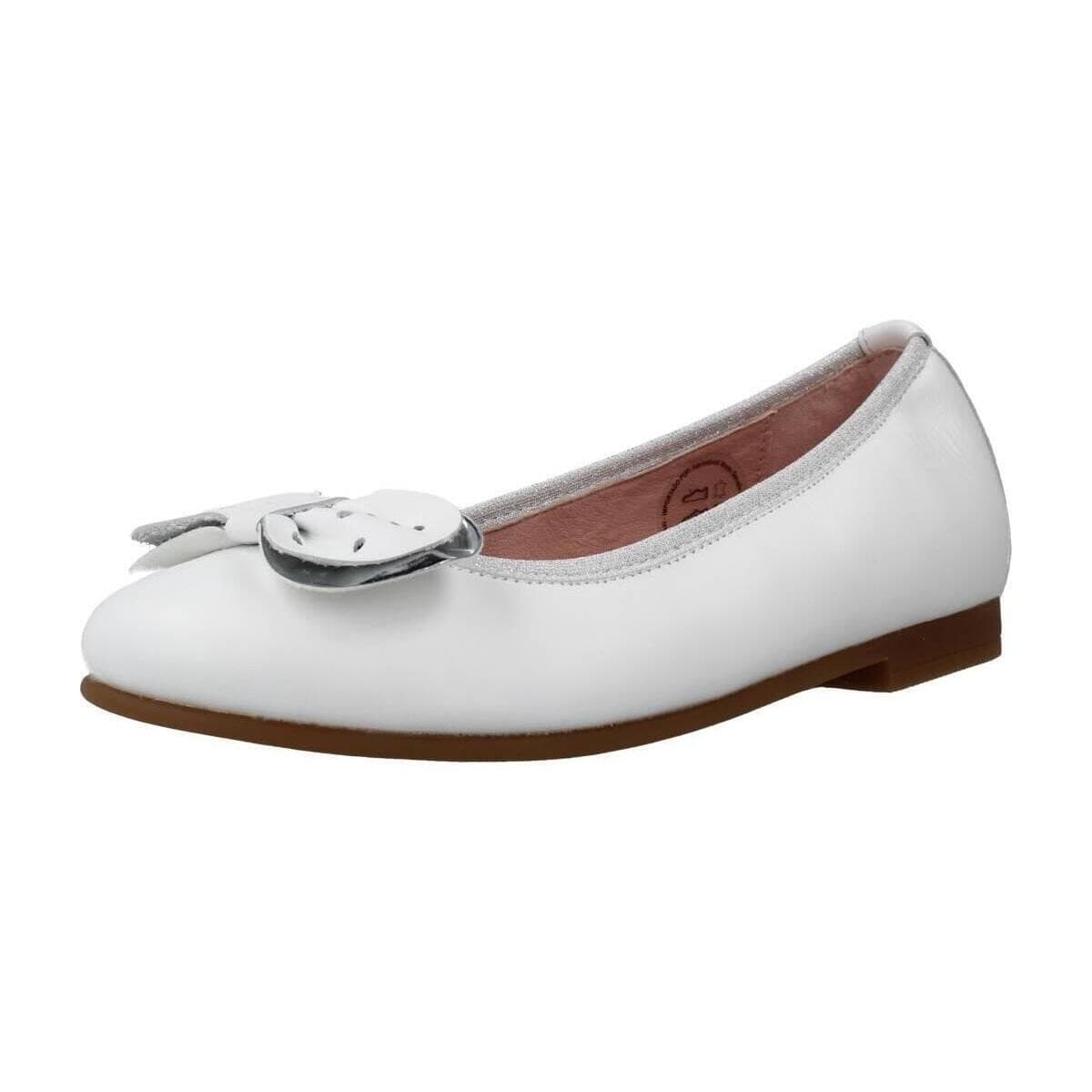 Girls' Dress Shoes Garvalin White