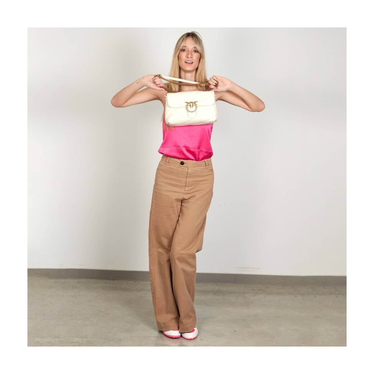 Women's Bags Pinko White