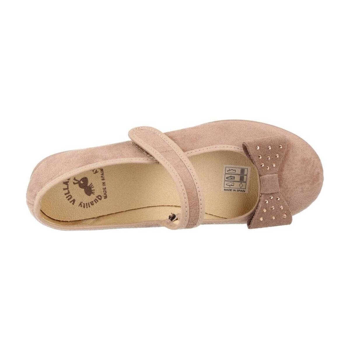 Girls' Dress Shoes Vulladi Brown
