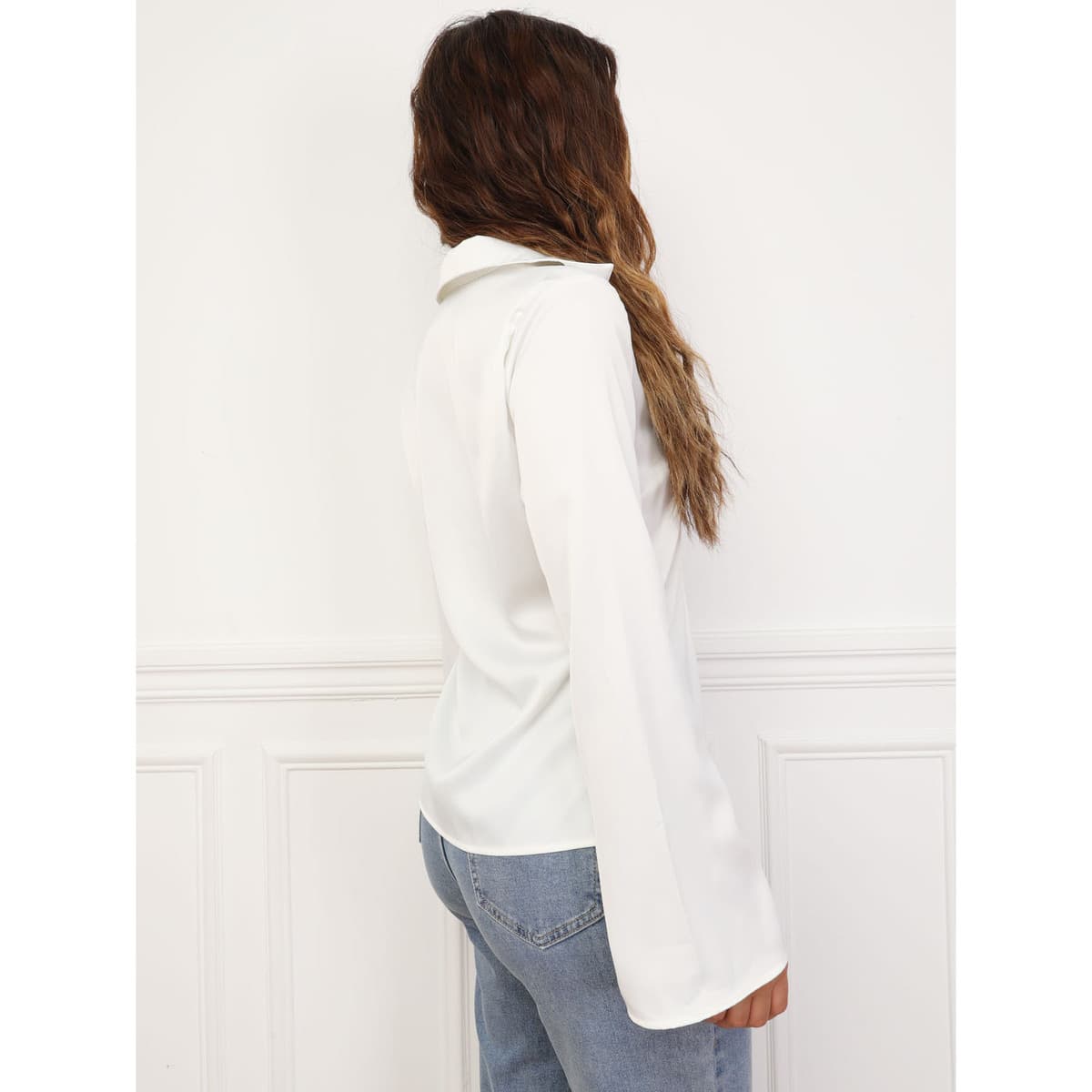 Women's Shirts La Modeuse White