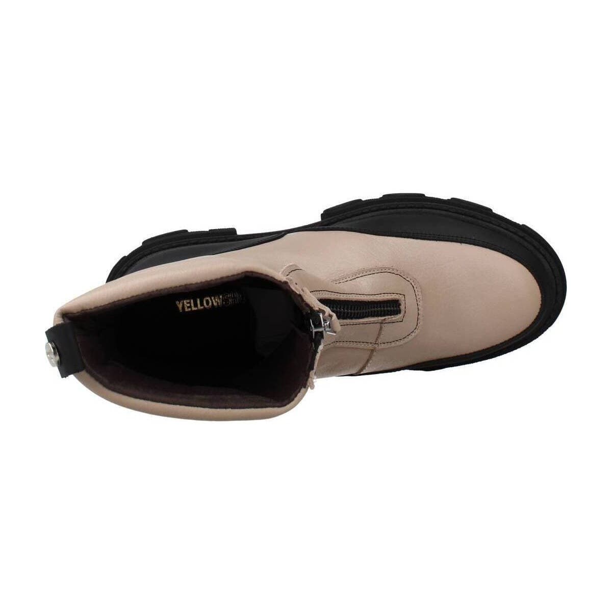 Women's Boots Yellow Brown