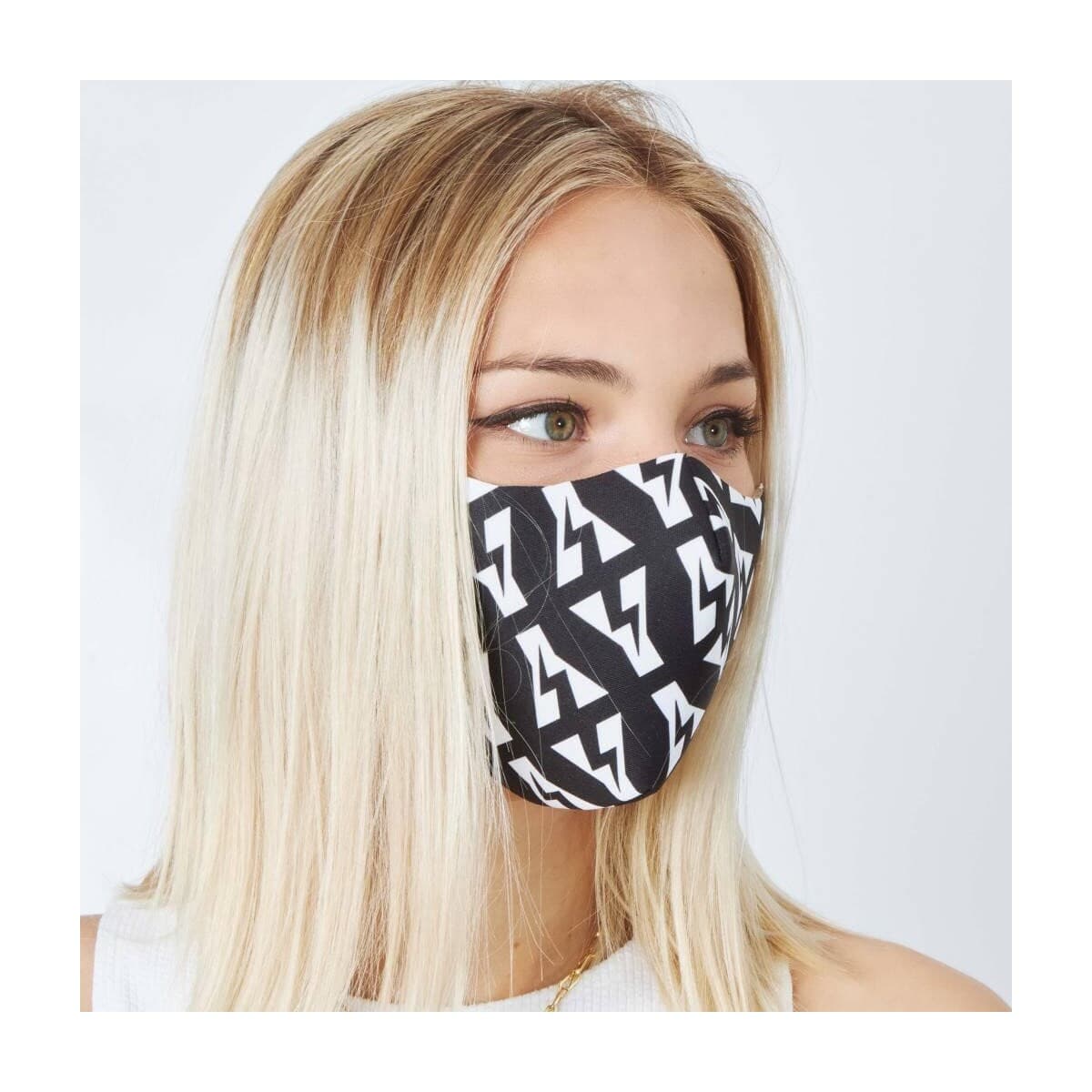 Men's Scarves Yellow White