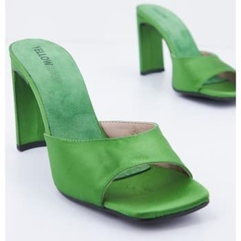 Women's Pumps Yellow Green