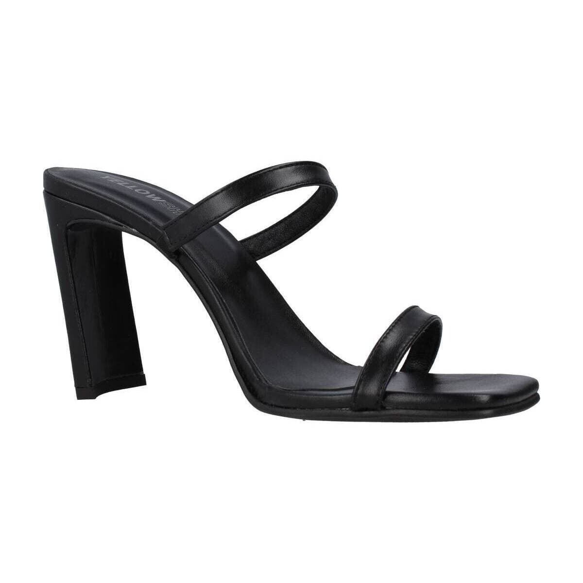 Women's Pumps Yellow Black