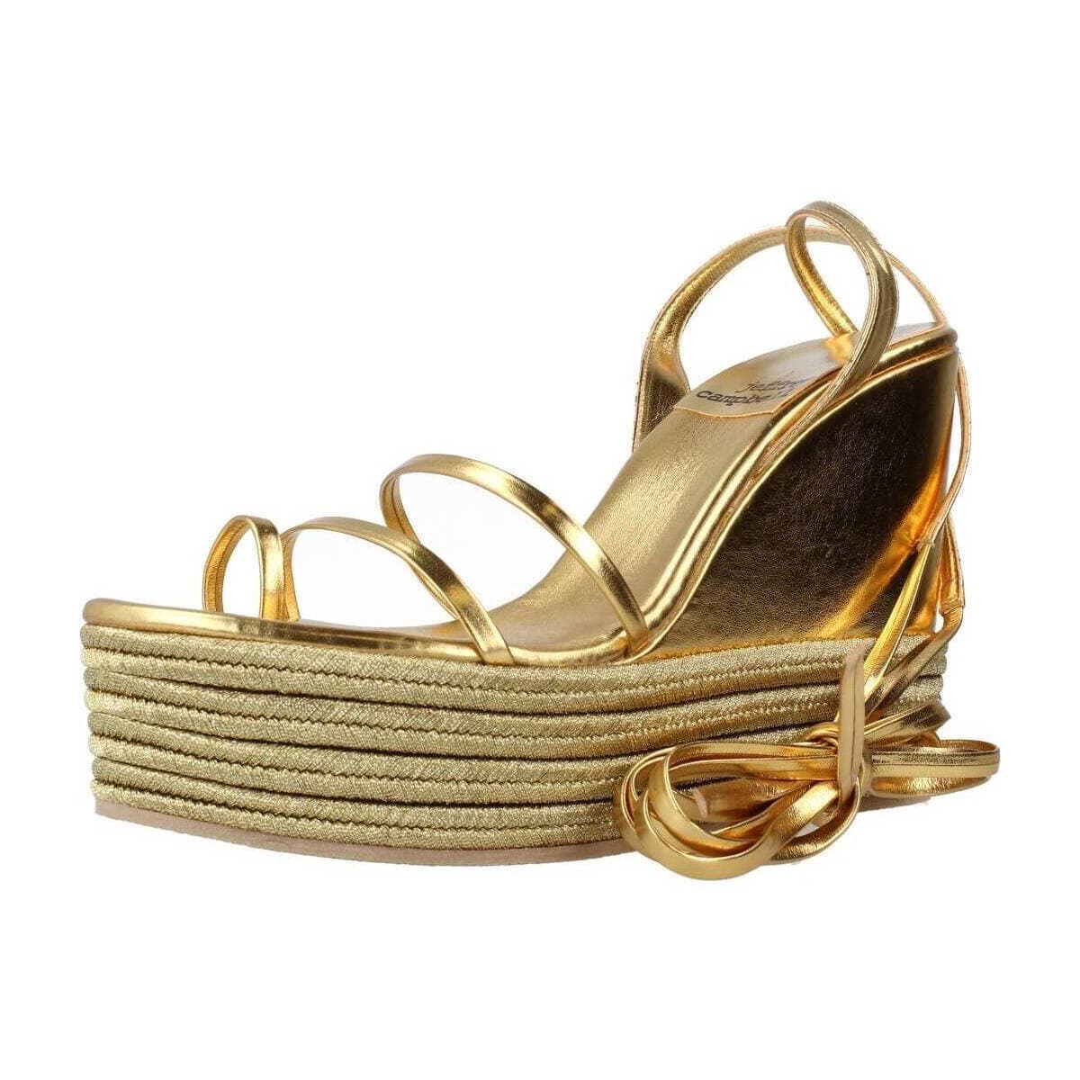 Women's Platforms Jeffrey Campbell Gold