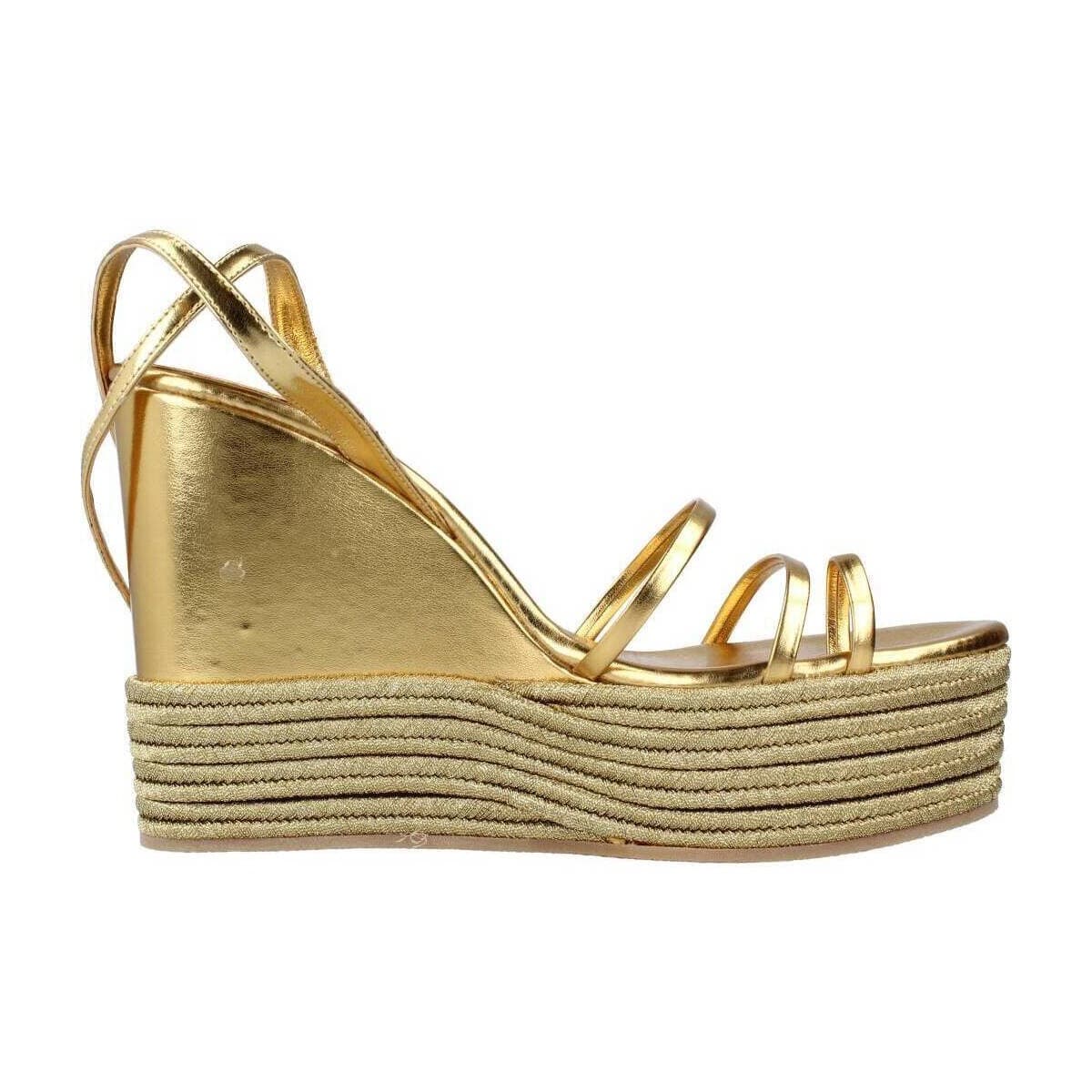 Women's Platforms Jeffrey Campbell Gold