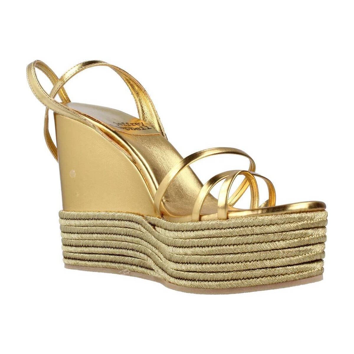 Women's Platforms Jeffrey Campbell Gold