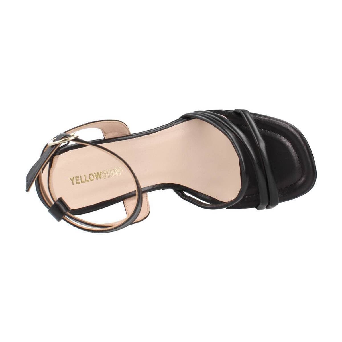 Women's Pumps Yellow Black