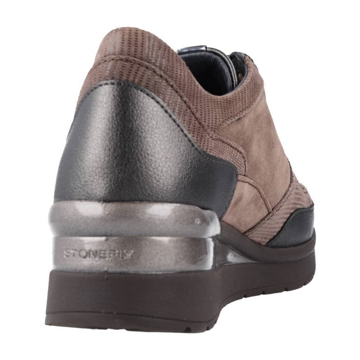 Women's Derby Shoes Stonefly Brown