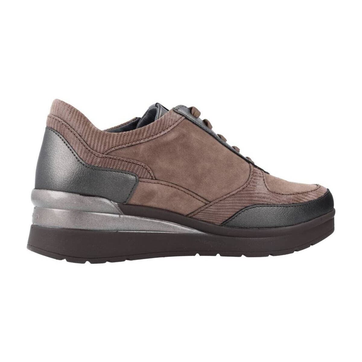 Women's Derby Shoes Stonefly Brown