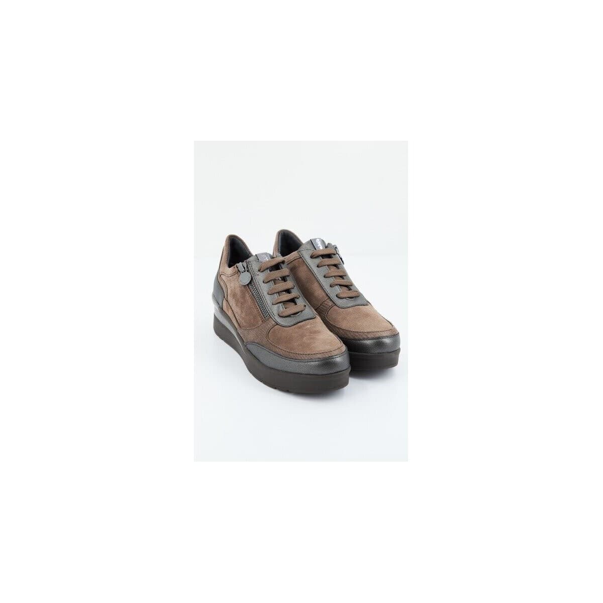 Women's Derby Shoes Stonefly Brown