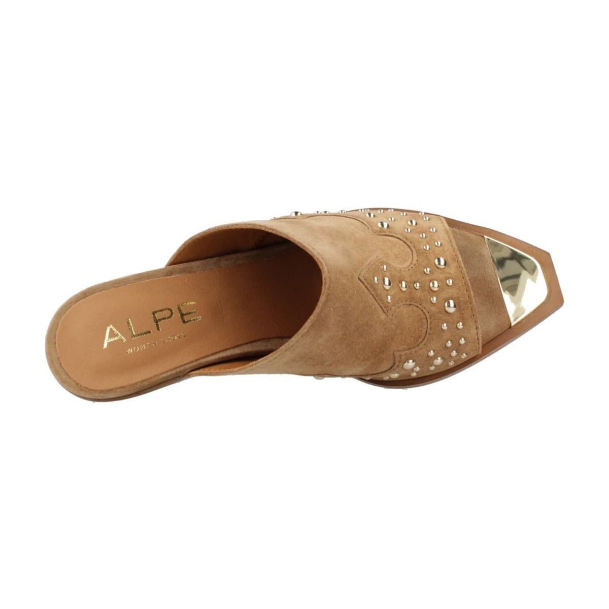 Women's Clogs Alpe Brown