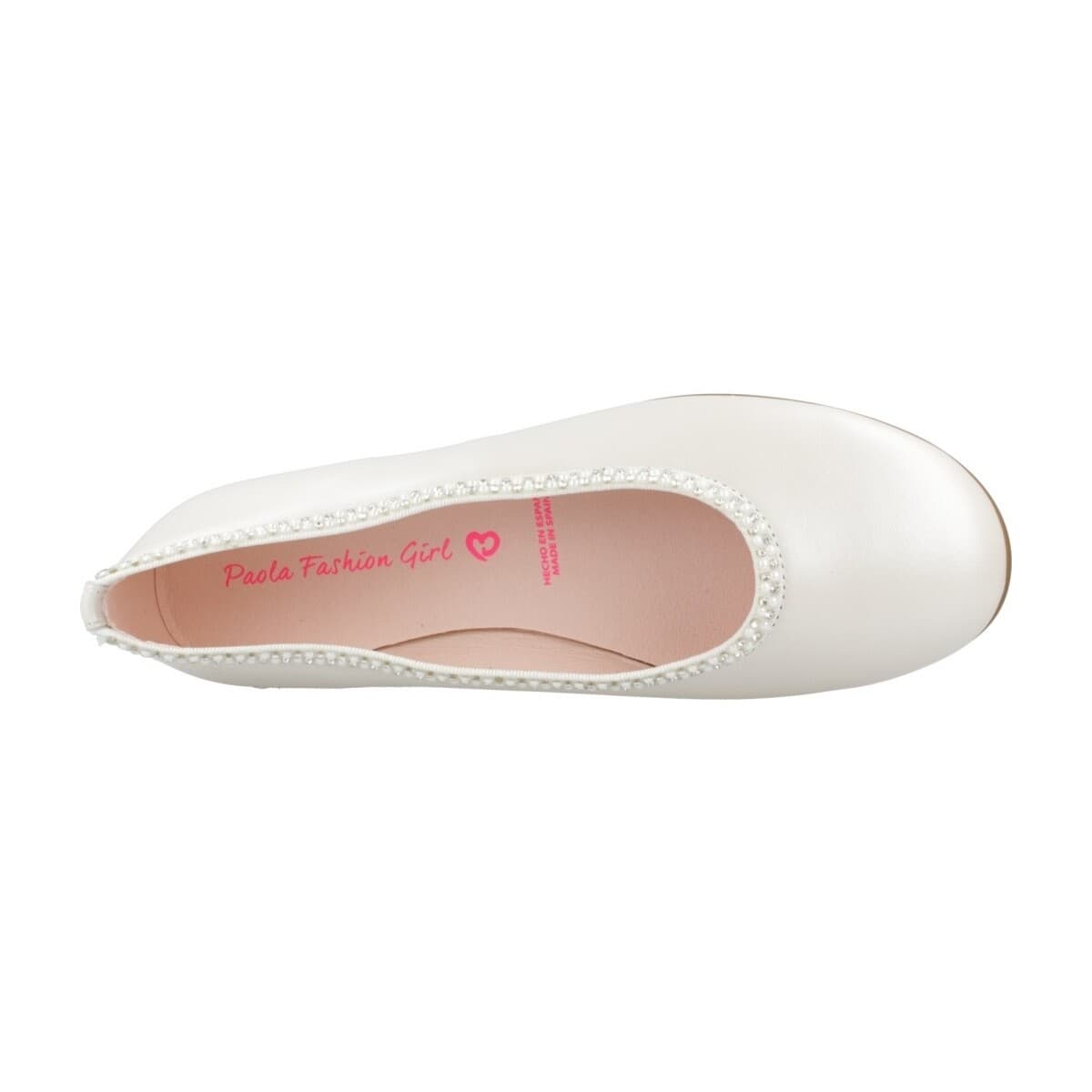Girls' Dress Shoes Pablosky White