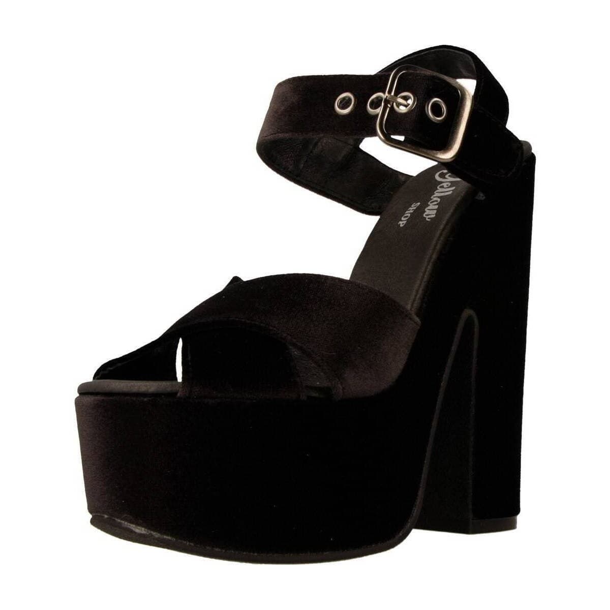 Women's Pumps Yellow Black