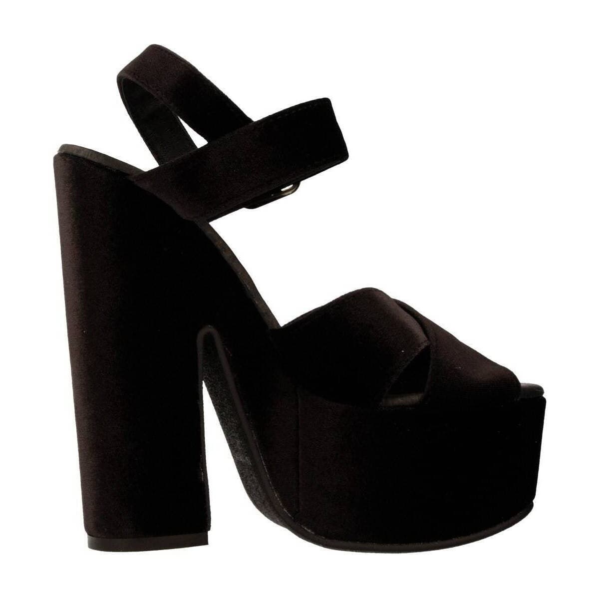 Women's Pumps Yellow Black