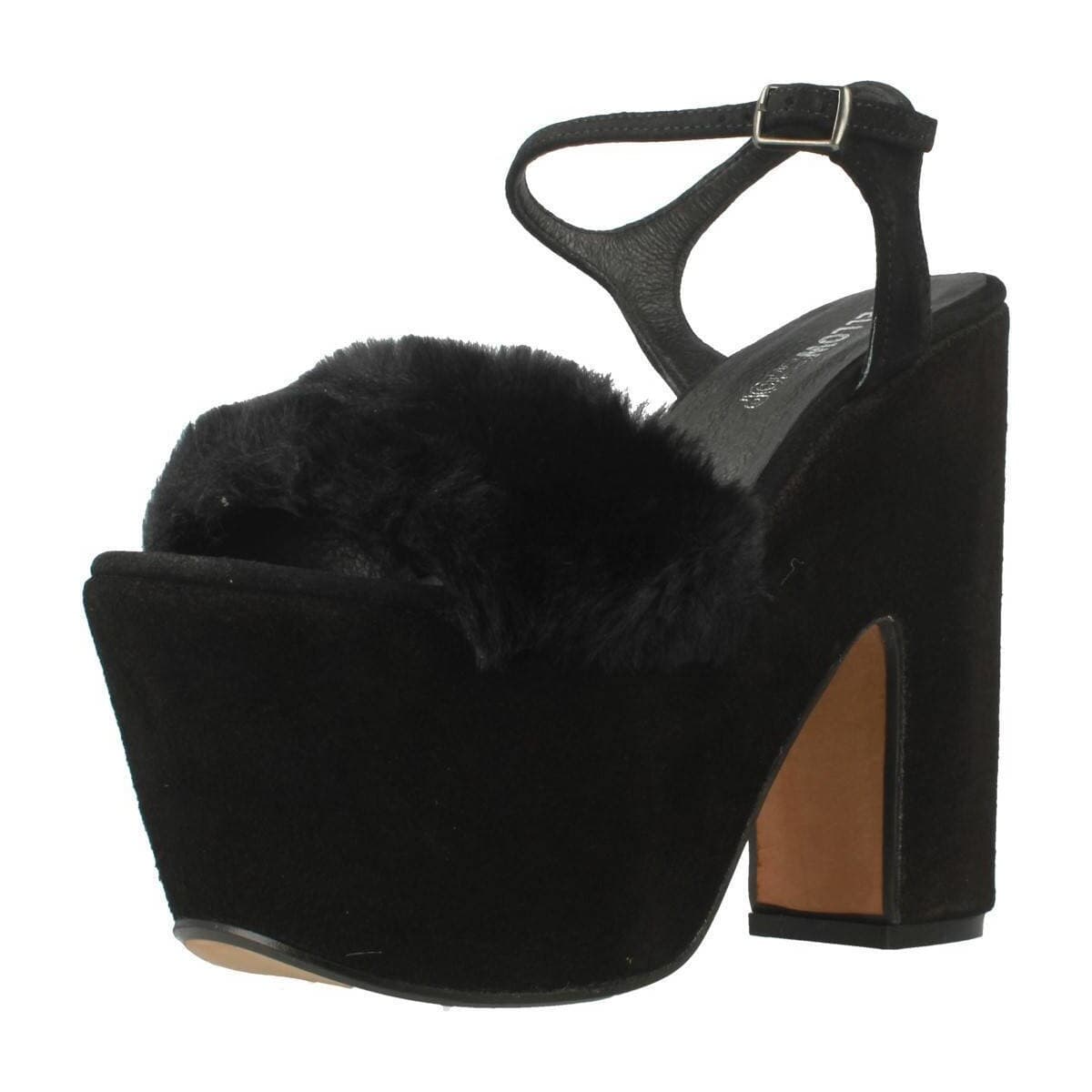 Women's Pumps Yellow Black