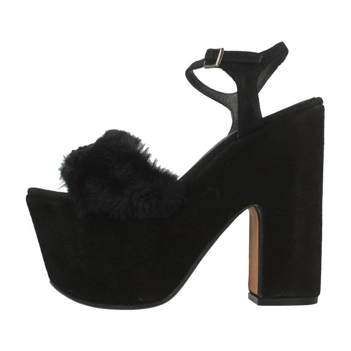 Women's Pumps Yellow Black