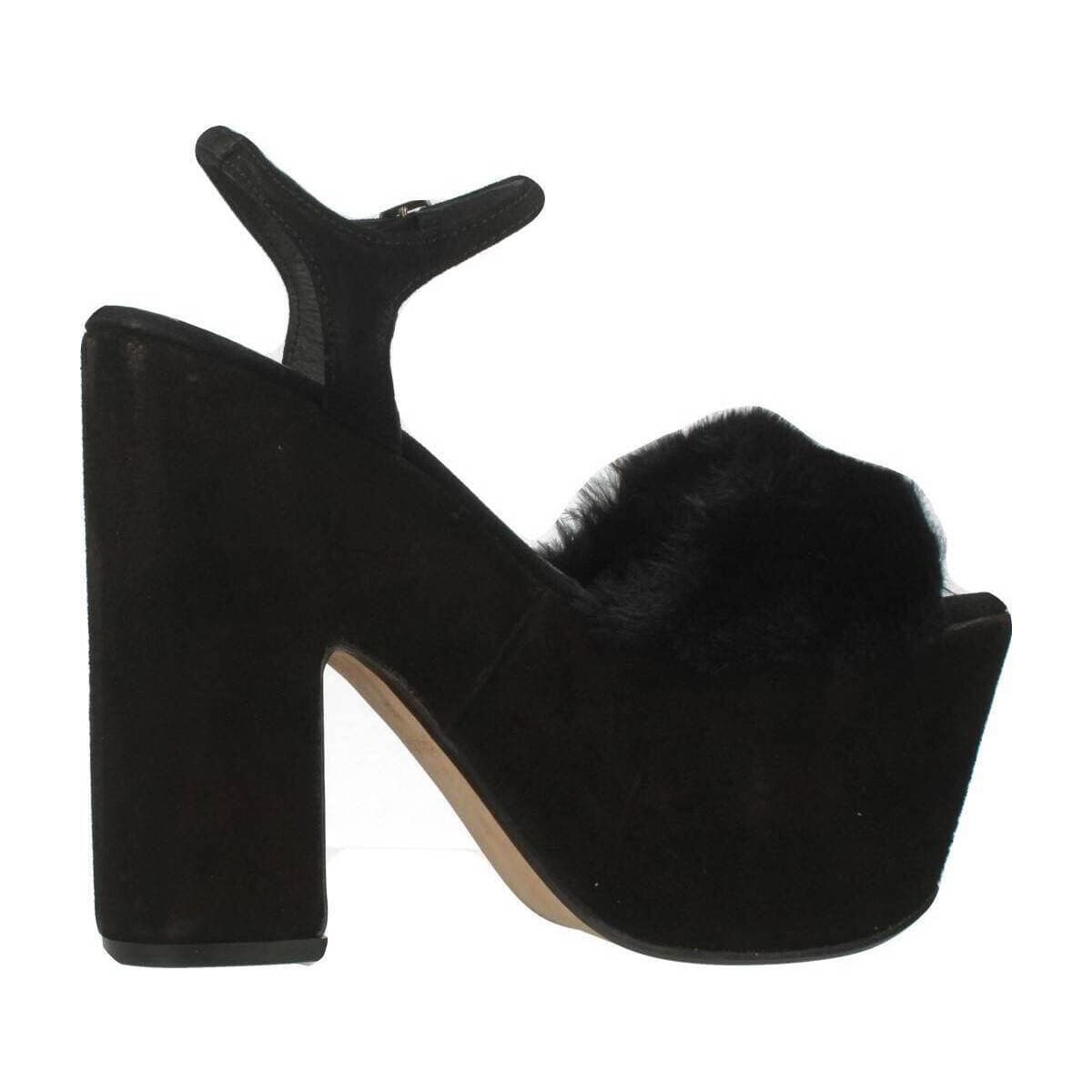 Women's Pumps Yellow Black